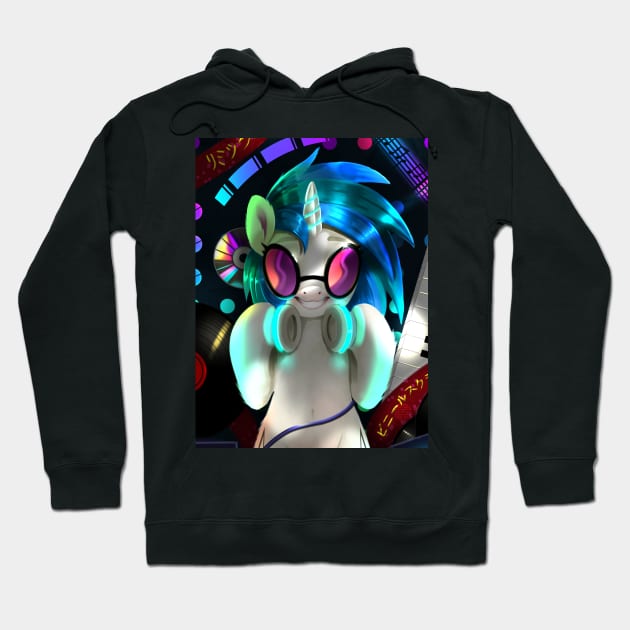 Wubs - Vinyl Scratch Hoodie by Darksly